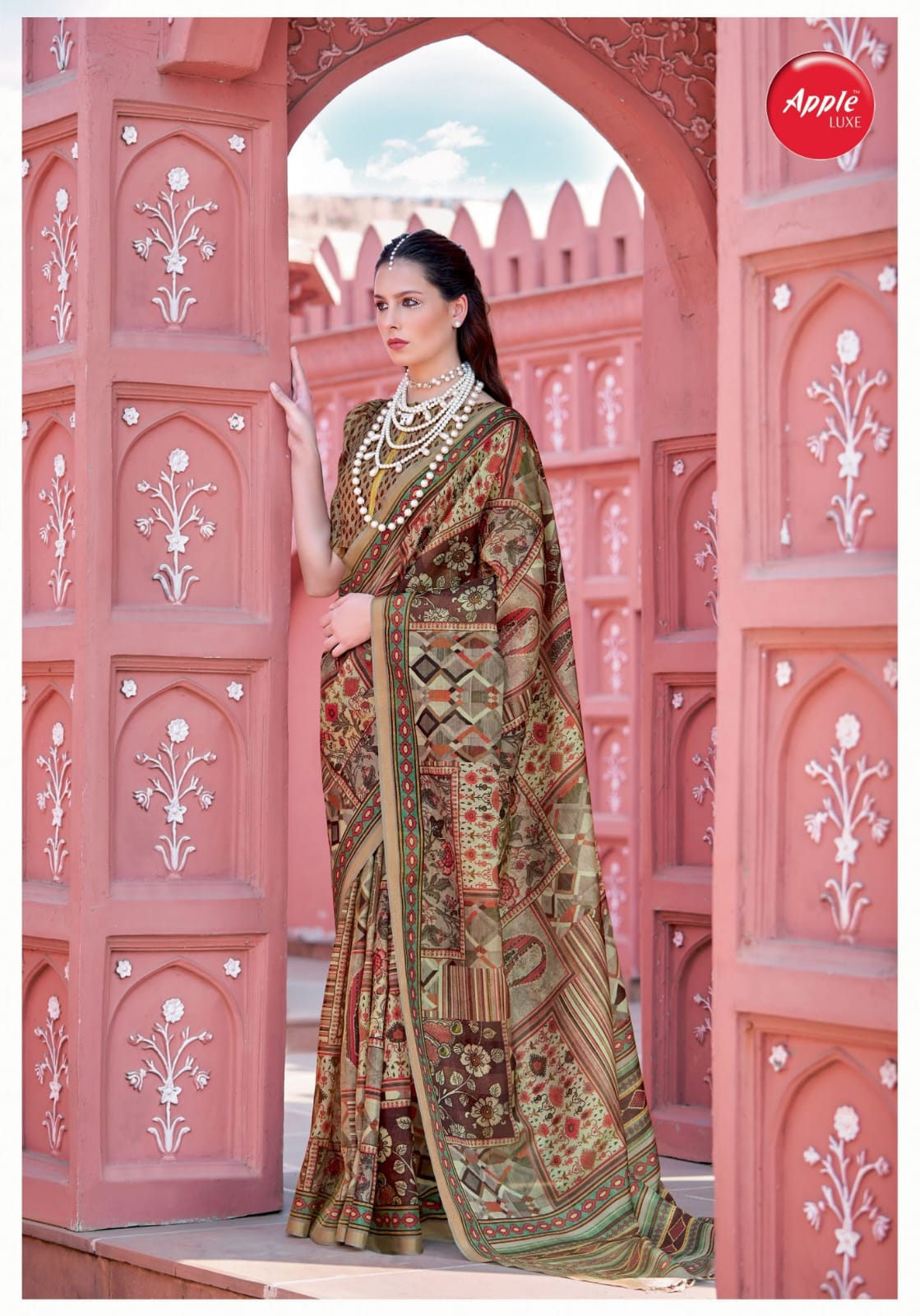 Gruham Vol 2 By Apple Pure Banarasi Zari Silk Printed Sarees Wholesale Shop In Surat